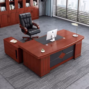 1.6M Executive Wooden Office Desk