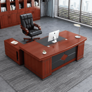 1.6M Executive Wooden Office Desk