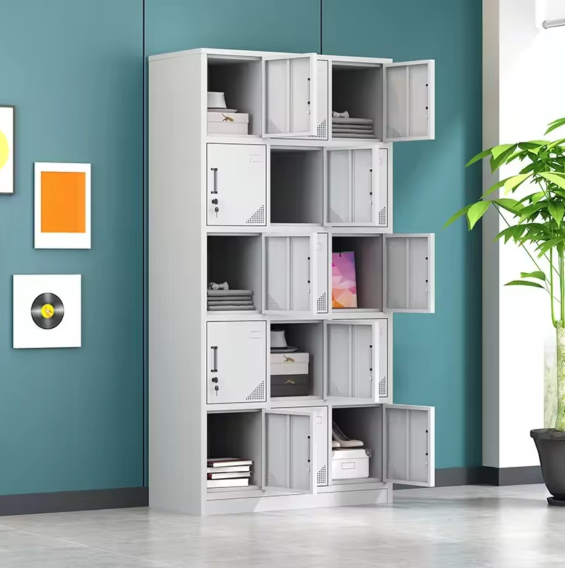 15-Locker Storage Cabinet