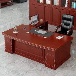 2.0m Honduran Mahogany Executive Desk
