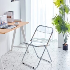 Modern Foldable Acrylic Chair