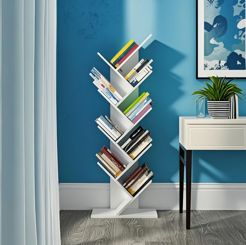 Stable 9-Tier Bookshelf