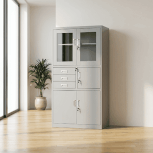 Metallic Cabinet With Safe