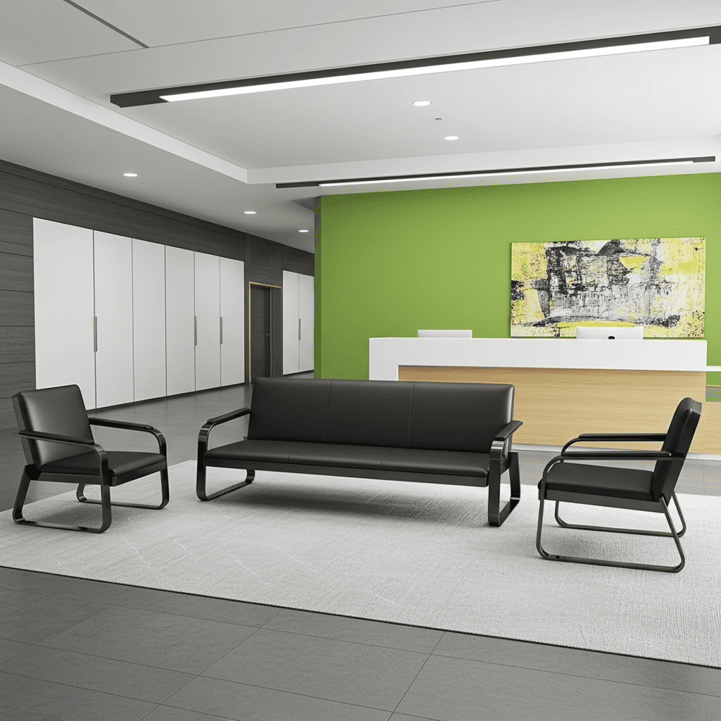 Executive 5-Seater Office Sofa