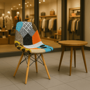 Modern Mid-Century Eames-Style Chair