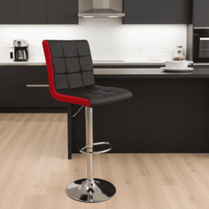 Chrome Base Kitchen Stool