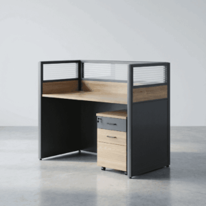 1-Way Modern Office Workstation