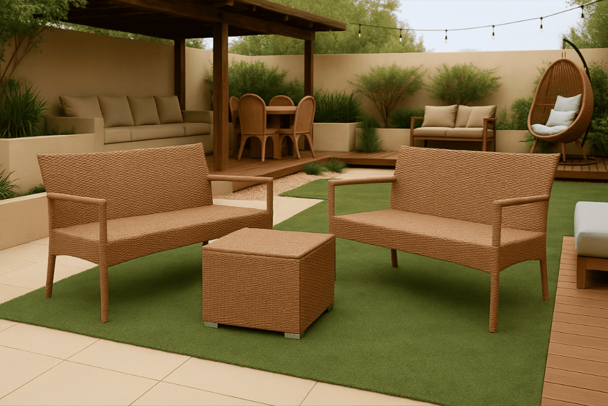 Luxury Rattan Patio Set