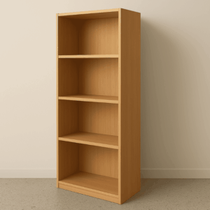 Durable Oak Bookshelf