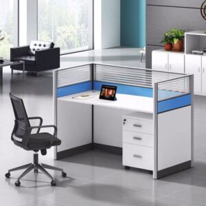 Modern 1-Way Office Workstation