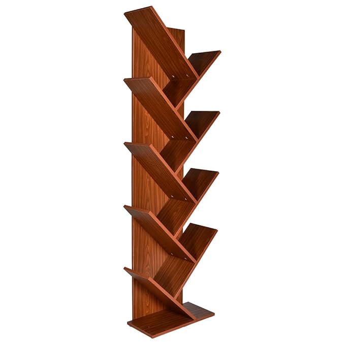 9-Tier Tree Bookshelf