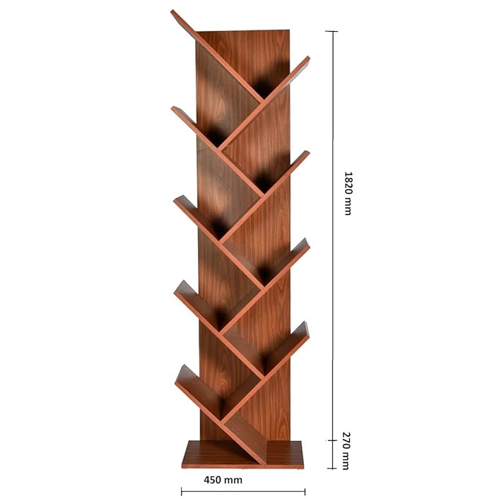 9-Tier Tree Bookshelf