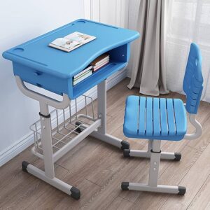 Height-Adjustable Kids Desk