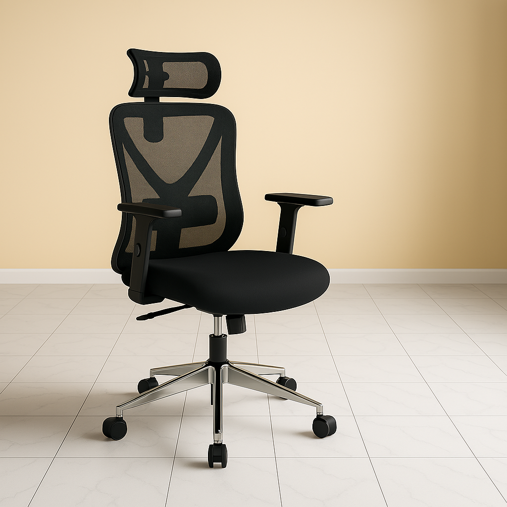 Breathable High-Back Mesh Office Chair