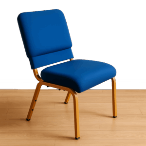 Modern Blue Conference Chair