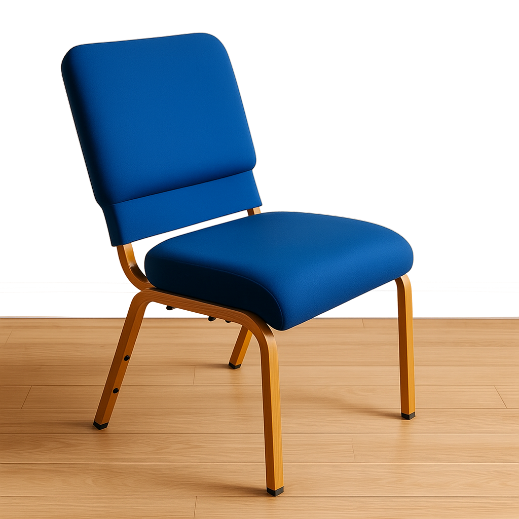Modern Blue Conference Chair