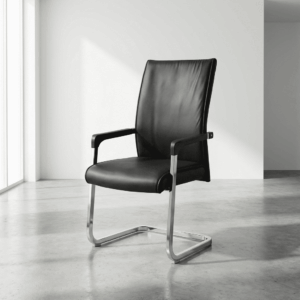 Durable Leather Guest Chair