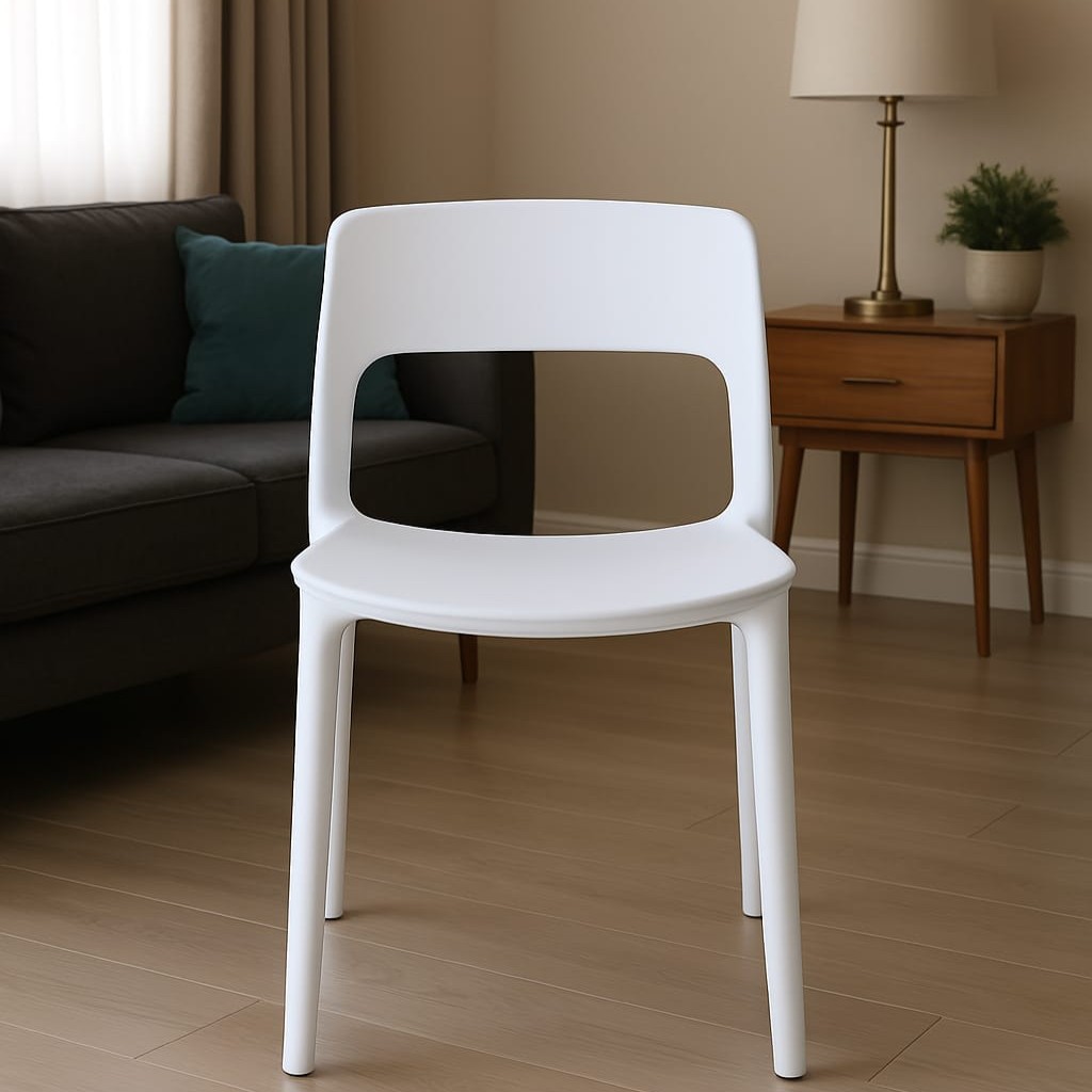 Versatile White Chair