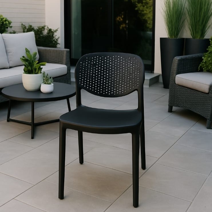 Multi-Purpose Black Chair