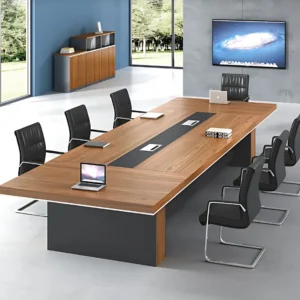 2-Metre Solid Wood Conference Table