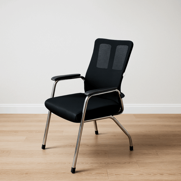 Heavy-Duty Mesh Visitor Chair