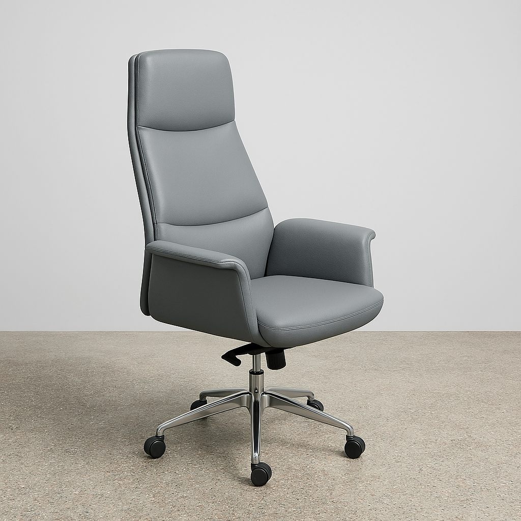 Stylish High-Back Executive Office Chair