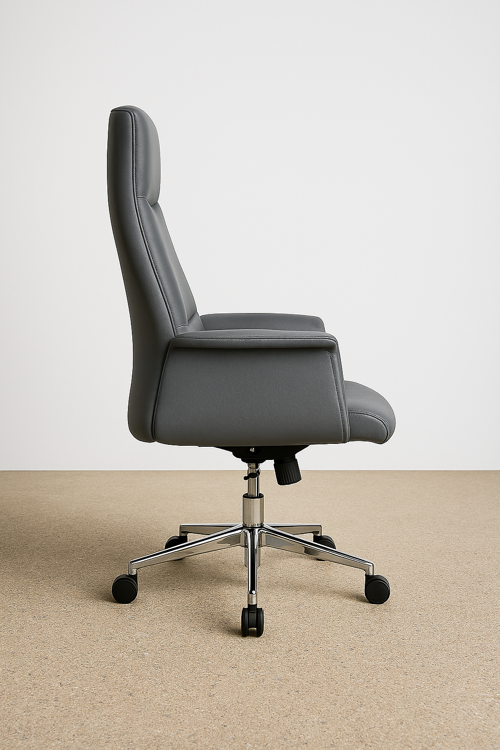 Stylish High-Back Executive Office Chair