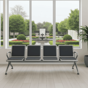 Commercial-Grade 4-Seater Link Chair