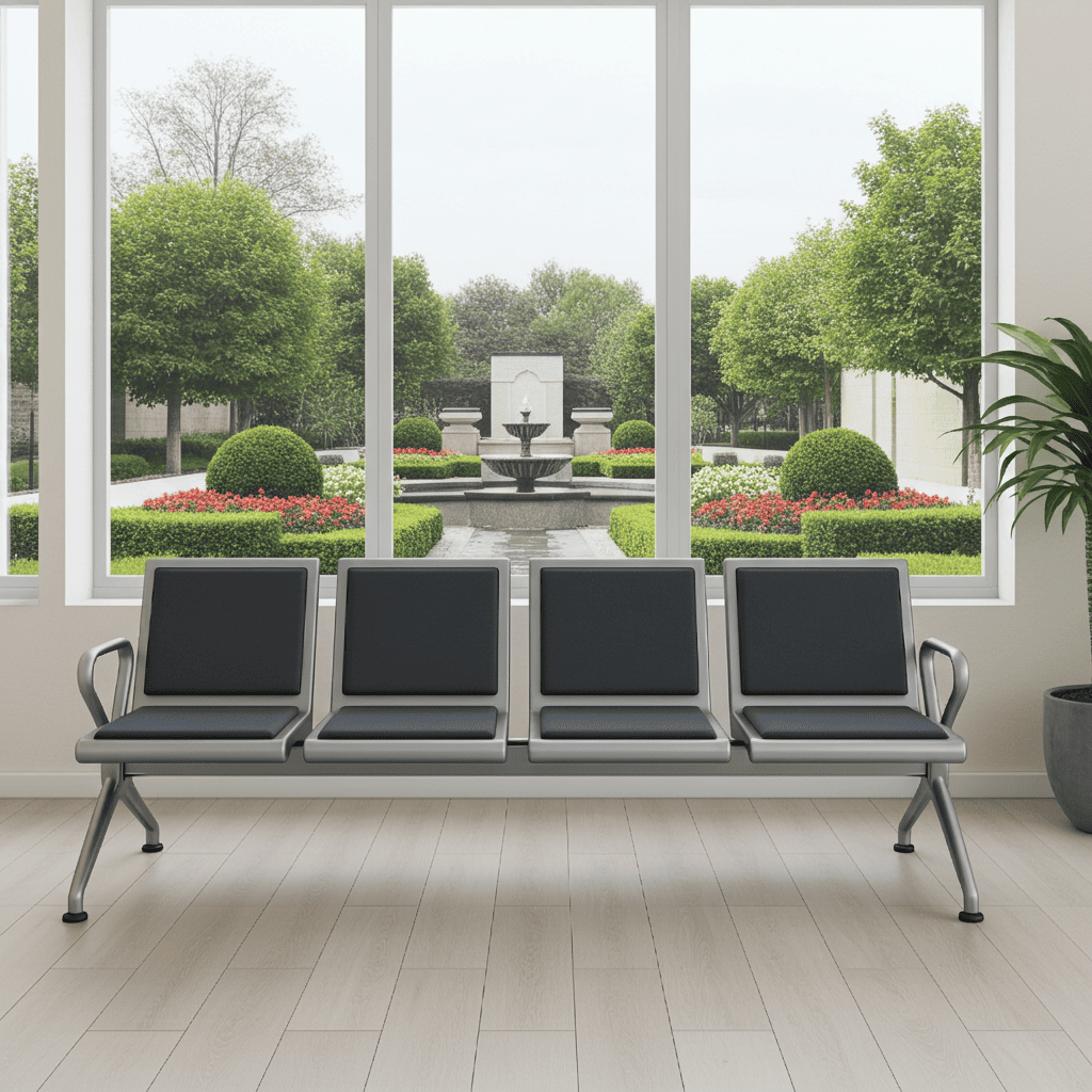 Commercial-Grade 4-Seater Link Chair