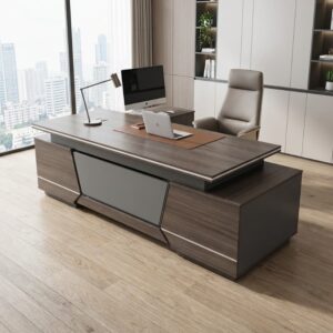 2.4m Modern L-Shaped Executive Desk