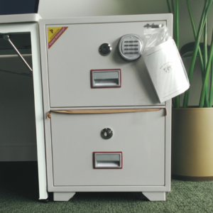 Diplomat DFC-2000K 2-Drawer Fireproof Filing Safe