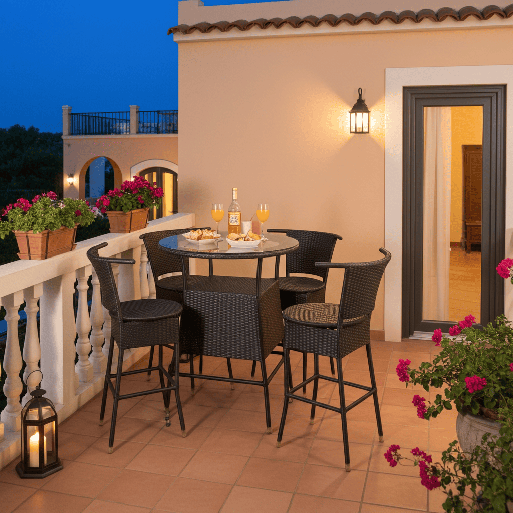 Berlin Luxury Outdoor Bar Set