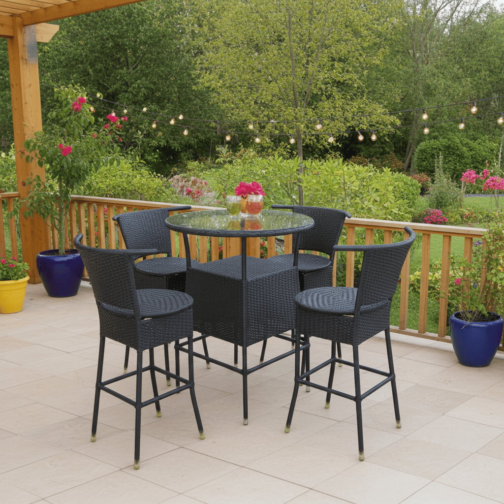 Berlin Luxury Outdoor Bar Set