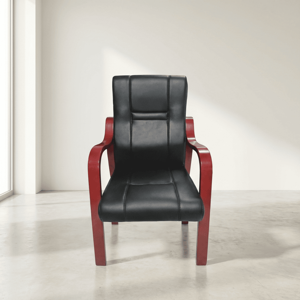 Comfort Wooden Visitors Chair