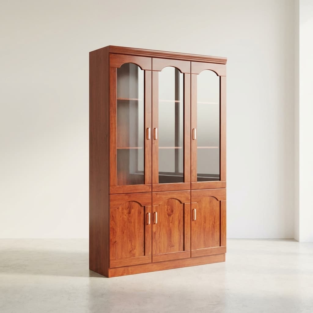 Executive Half Glass Cabinet