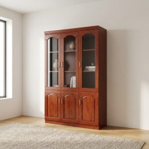 Executive Half Glass Cabinet