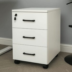 Lockable 3-Drawer Office Pedestal