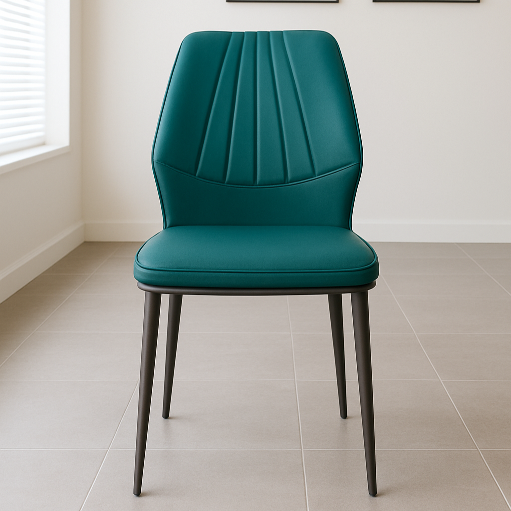 Minimalist Teal Dining Chair