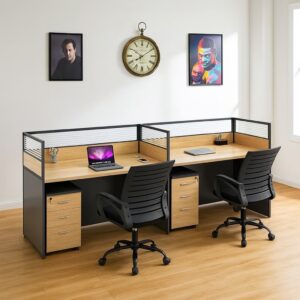 Modern 2-Way Workstation & Chair Set