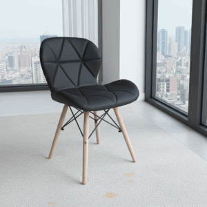 Eames-Style Quilted Dining Chair
