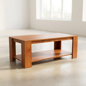 🏢 Office Cherry Finish Coffee Table