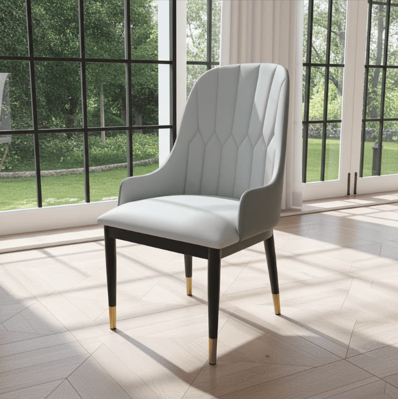 🍽️ Luxury Tufted Dining Chair