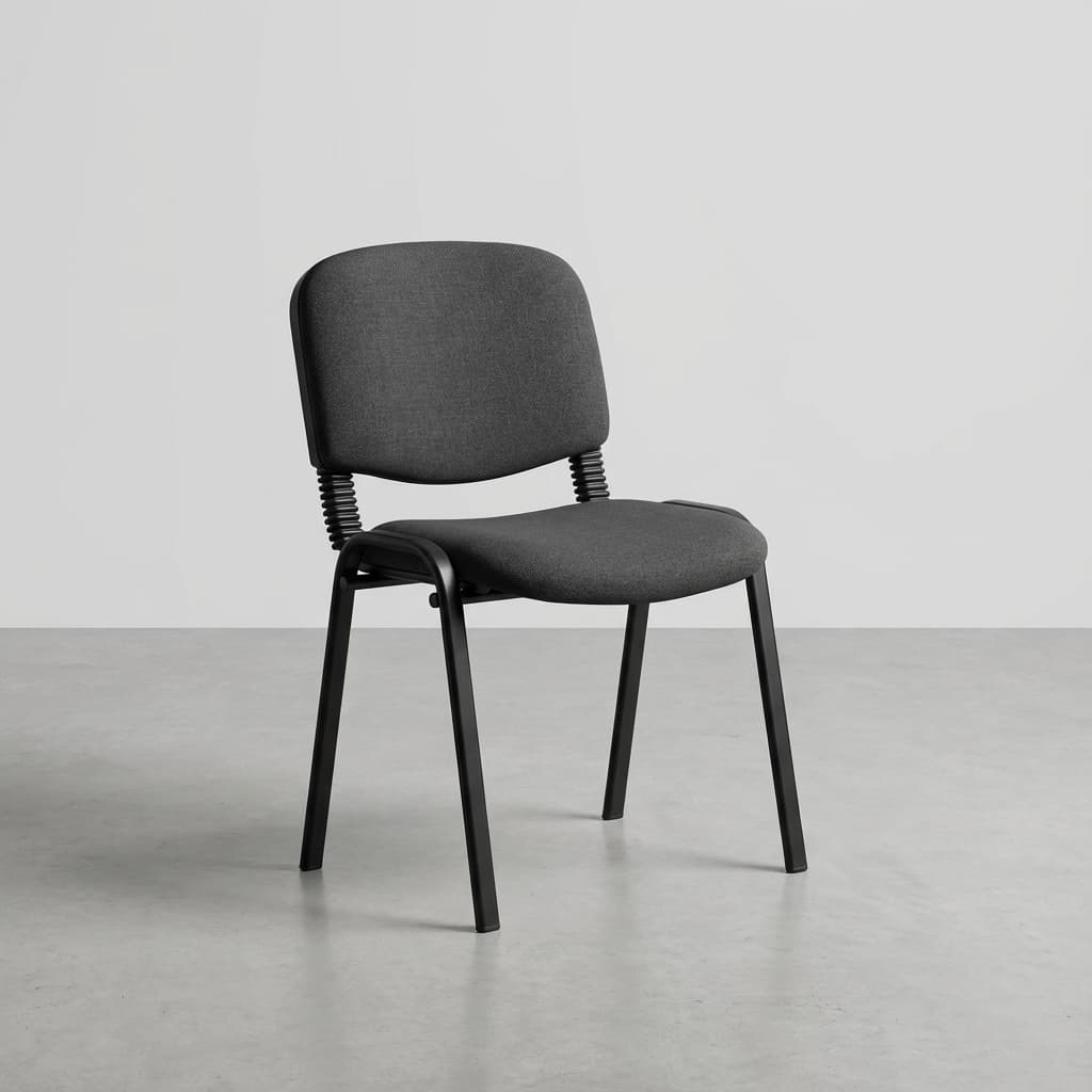 Tosca Black Guest Chair
