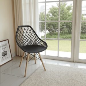 🖤Modern Lattice Dining Chair