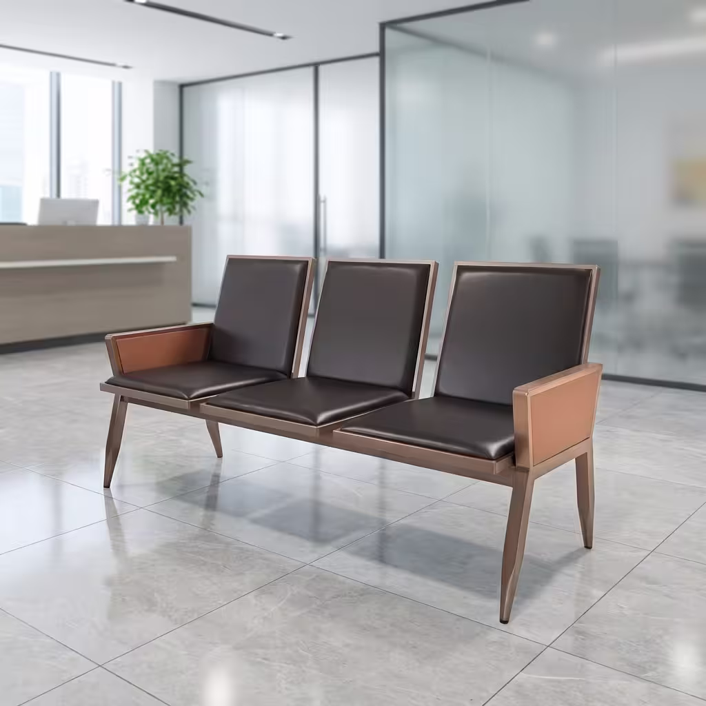 3-Seater Executive Waiting Bench