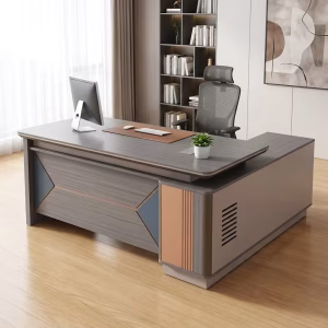 Executive L-Shaped Boss Desk
