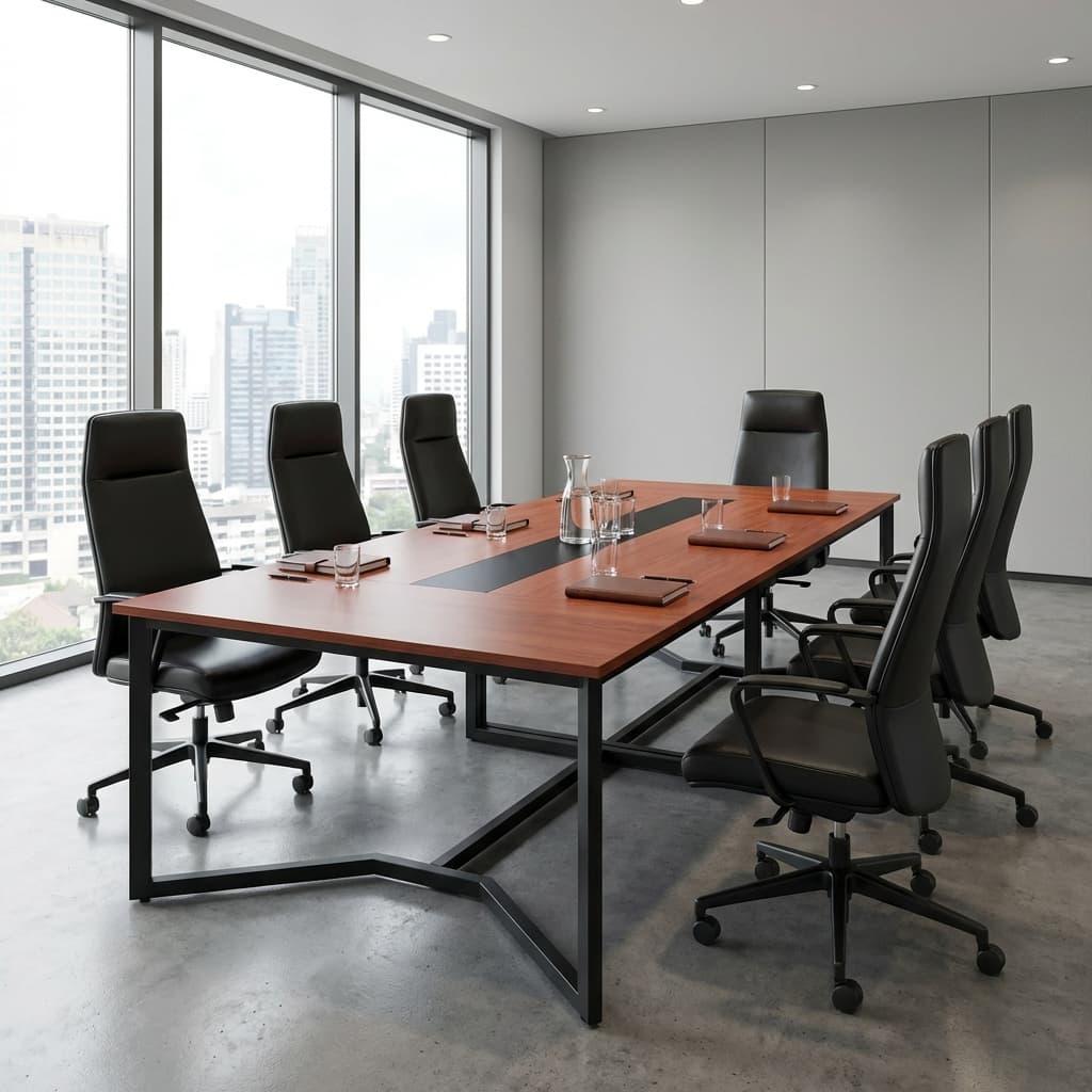 2400mm Corporate Office Meeting Table