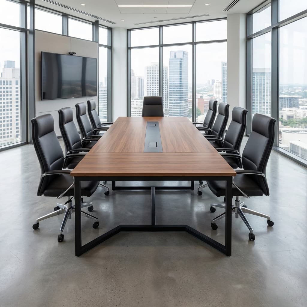2400mm Corporate Office Meeting Table