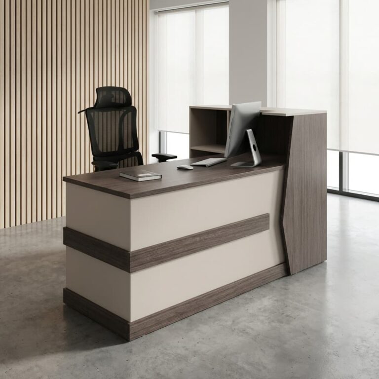Horizon Modern Reception Desk - TBL Furniture