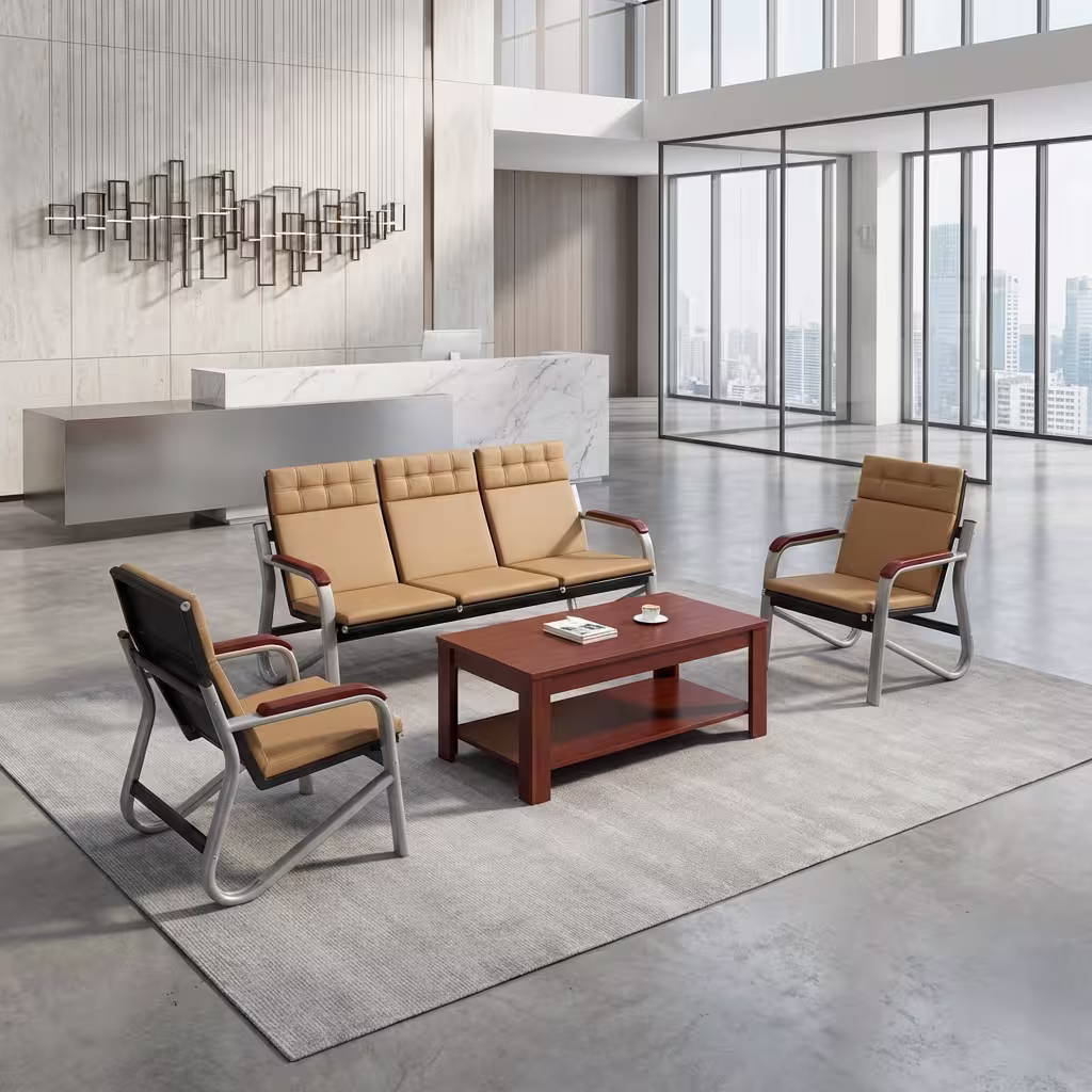 Executive Lounge Set | Premium Office Reception Seating